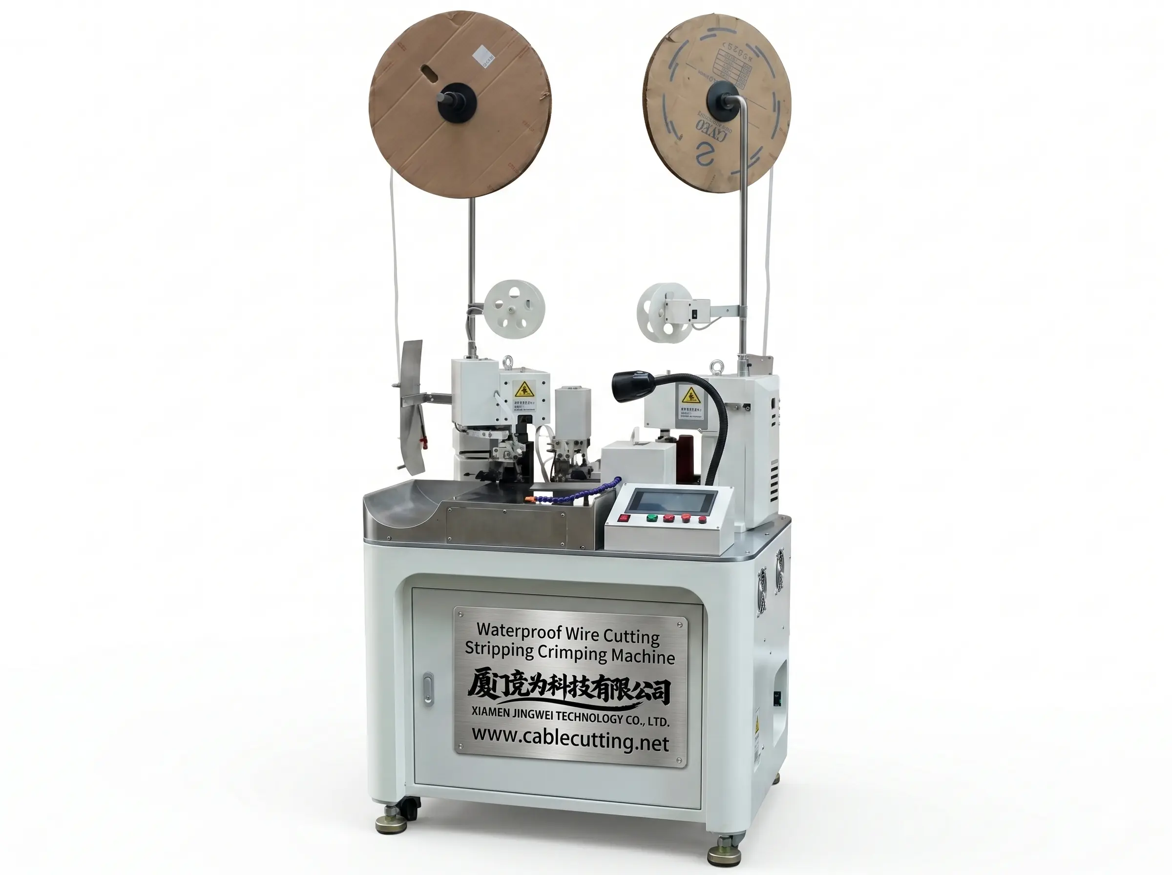 Mesin Crimp Kawat Anti Air Otomatis | Solusi Crimping Kabel Tahan Air Industri