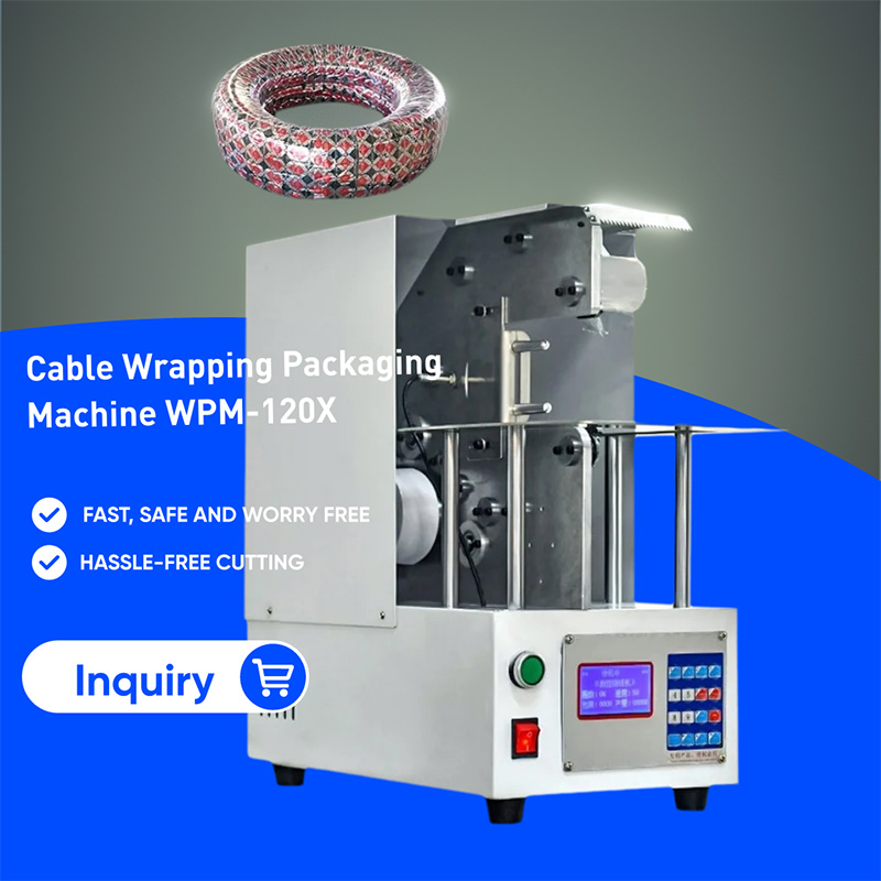 Pengemas Pembungkus Kabel Semi-Otomatis WPM-120X