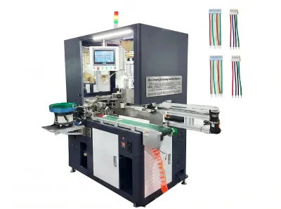 Mesin Penyisipan Perumahan Crimping Kawat Otomatis WPM-5505