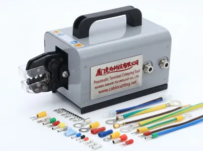 Alat Crimping Pneumatik Genggam untuk Terminal Kabel JW-25M
