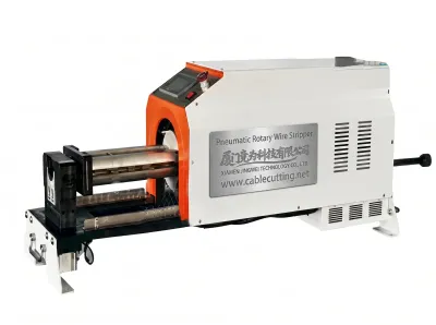 Mesin Pengupas Kawat Pneumatik Rotary Diameter 50mm WPM-X600 - Pengupas Pemuntir Kawat Tunggal