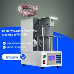 Pengemas Pembungkus Kabel Semi-Otomatis WPM-120X