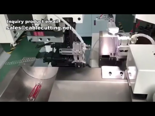 Mesin Terminal Otomatis, Wire Cut Strip, dan Crimping Molex Presisi Tinggi