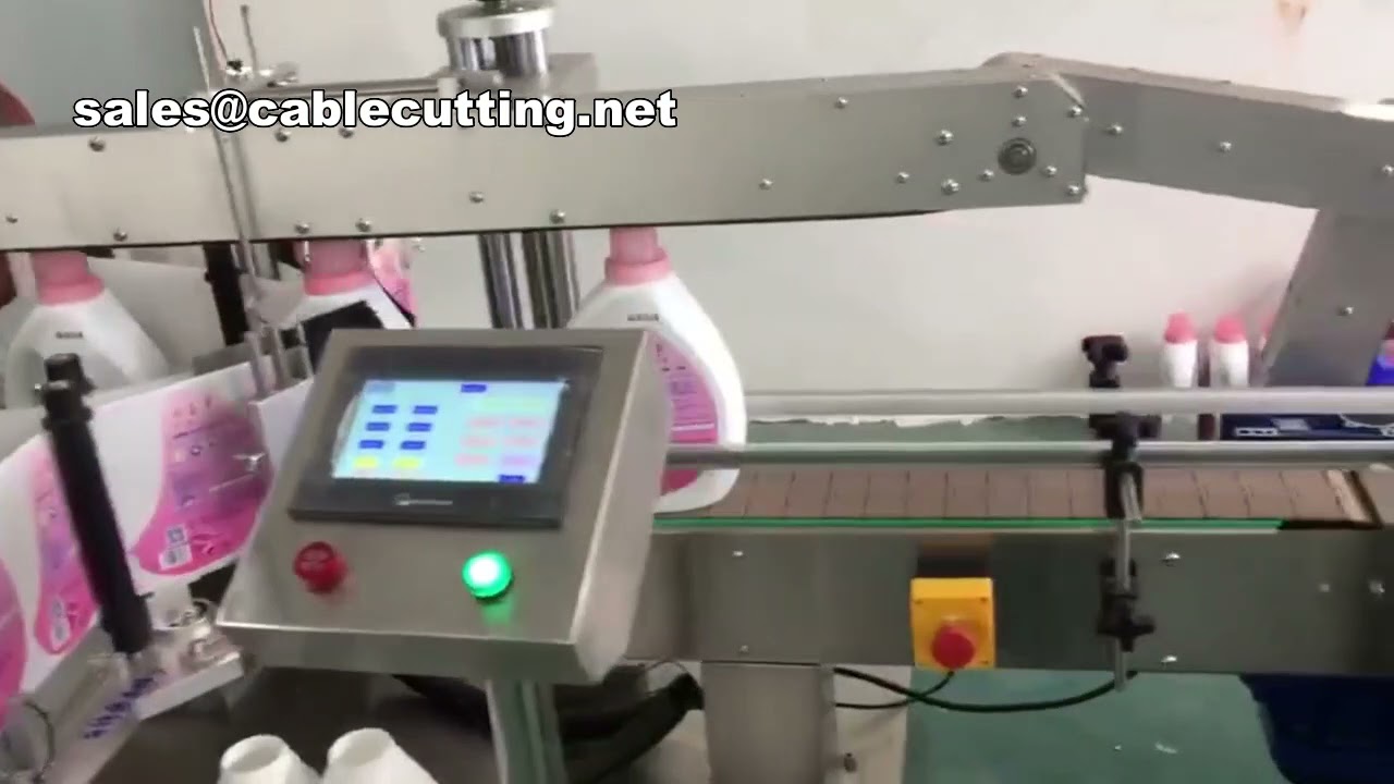 Mesin Pelabel Botol Persegi Manual Full Aluminium - Lihat Mesin Pelabel Kaleng Aluminium