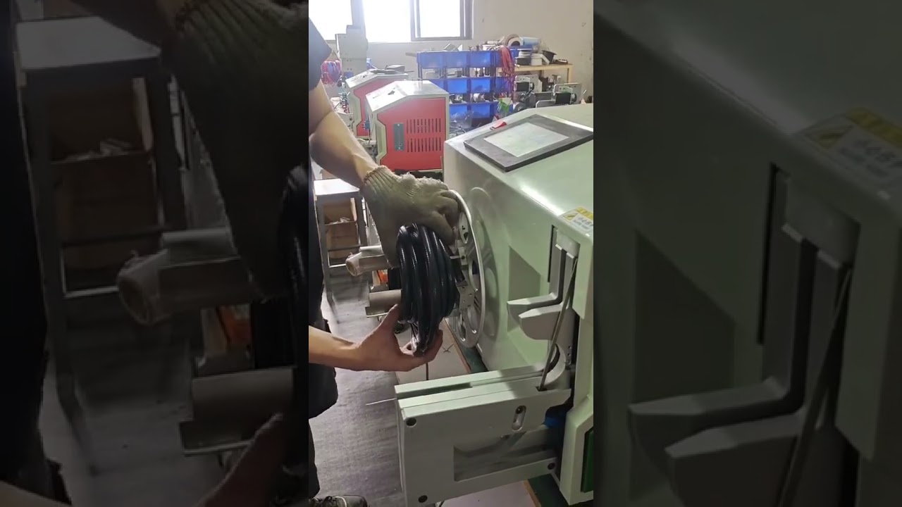 Mesin Gulung dan Ikat Kawat Kecepatan Tinggi | Efisien & Dapat Disesuaikan #pabrik #mesin
