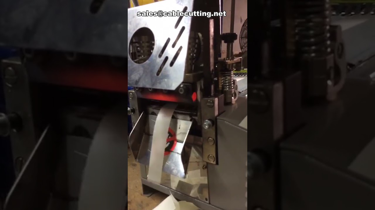 Mesin Pemotong Selotip Elektrik Heavy Duty dengan Pisau Panas/Dingin untuk Industri