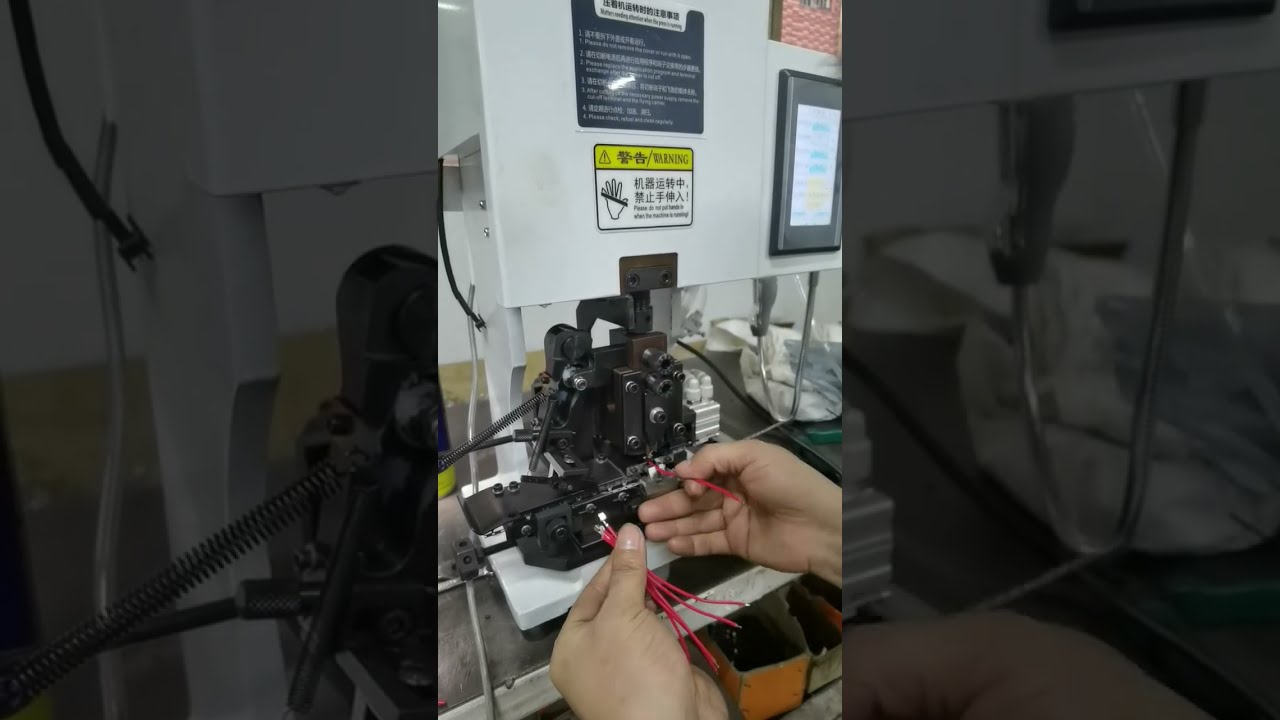 Mesin Stripping dan Crimping Kabel Layar Sentuh 1.5T: Pilihan Hemat Biaya untuk Pabrik #pabrik