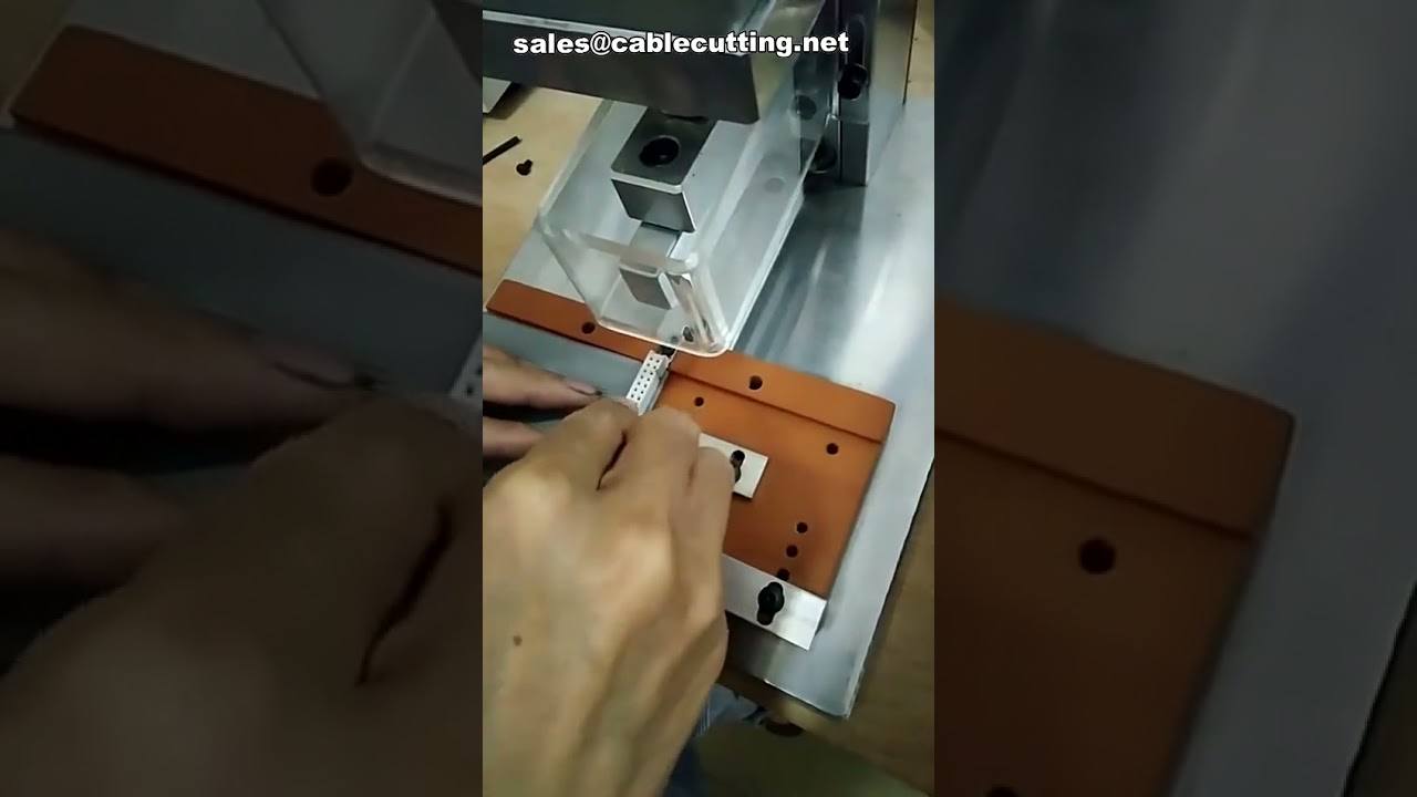 Mesin Press Kabel IDC & Crimping Kepala Kabel – Efisien untuk Perakitan Industri