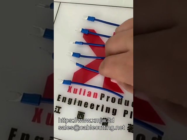 Mesin Crimping Terminal Ferrule Pra-Isolasi 2t Otomatis dengan Pengumpan Getar untuk Kabel & Kawat