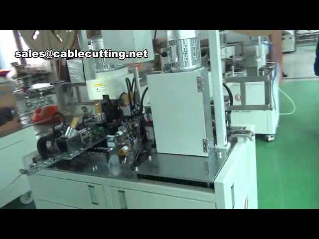 Mesin Crimping Kabel IDC 64 Pin Otomatis untuk Konektor Antena TV – Kapasitas 4 Inci