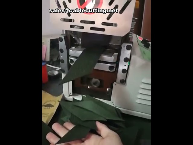 Mesin Pemotong Elastis Perekat Otomatis Penuh: Potong Dingin & Panas, Presisi Tinggi untuk Pita Perekat