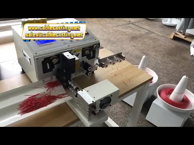 Mesin Kupas, Potong, dan Pilin Kabel Manual Listrik untuk Kabel Komputer & Kabel Listrik