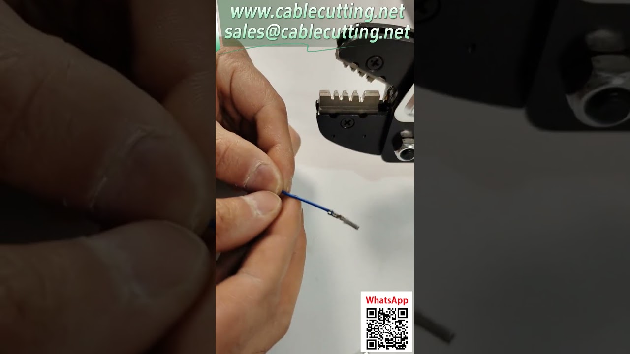 Mesin Crimping Terminal Elektrik: Ganti Die untuk Crimping Molex 43030-0001 | Alat Profesional