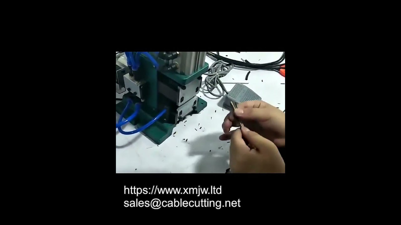 3fn Pneumatic Manual Multi Core Wire Stripping Twisting Machine