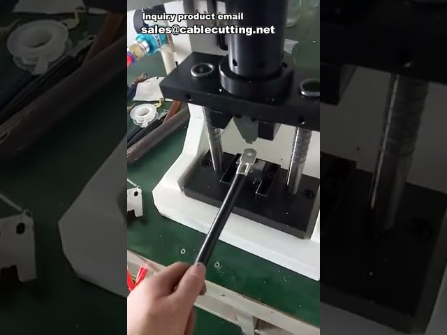 Mesin Crimping Pneumatik & Press Terminal Tembaga untuk Otomasi Pabrik