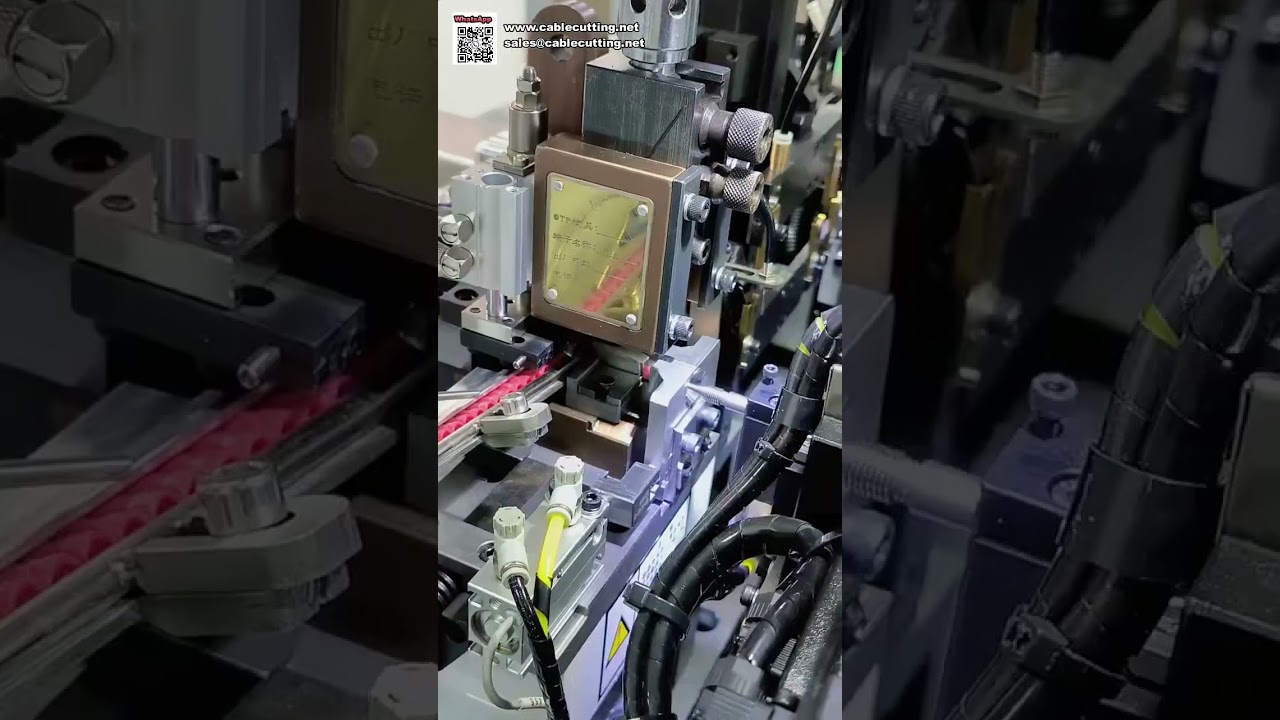 Mesin Crimping Terminal Longgar Otomatis dengan Pengumpan Mangkuk Getar untuk Pemrosesan Kabel Profesional