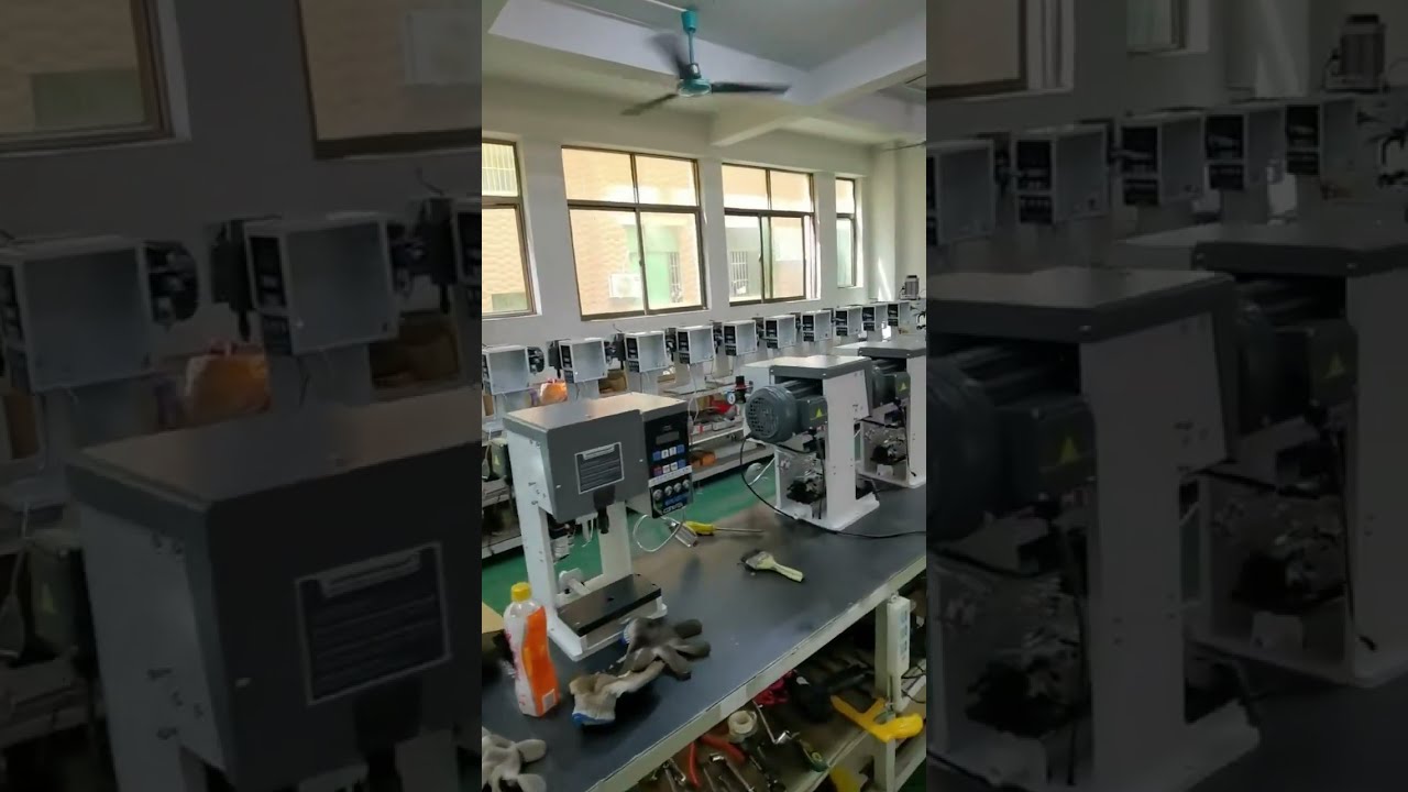 Tampilan Nyata Mesin Terminal Strip Kontinyu di Workshop #Pabrik #Mesin #Alat