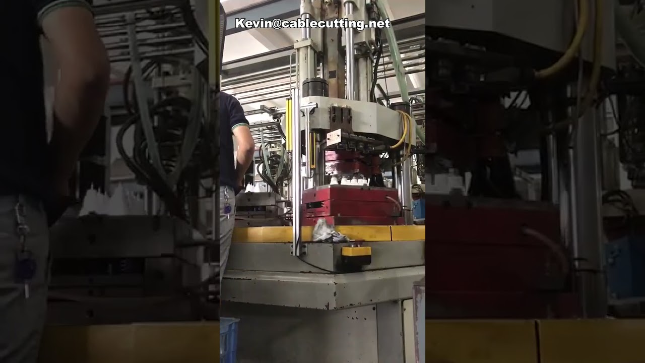 Mesin Injeksi Plastik Vertikal 120 Ton dengan Slide Board – Presisi Tinggi untuk Insert Molding