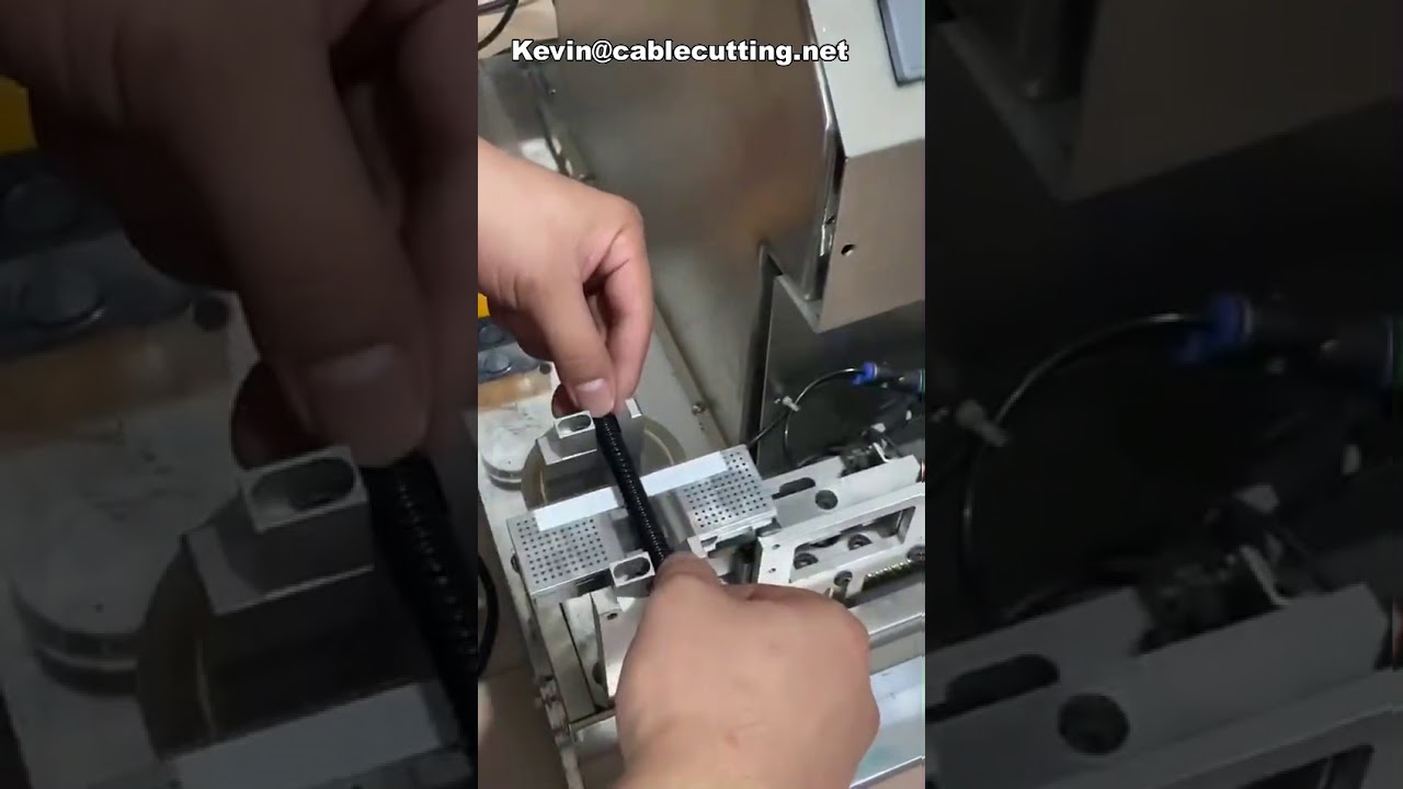 Mesin Pelabel Semi-Otomatis untuk Kabel USB, Selang, Kawat Baja – Perekat Sendiri dengan Lipatan Label