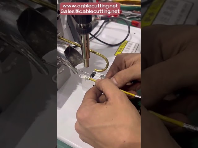 Semi-Automatic Tin Wire Soldering Machine for Electronics and Cables