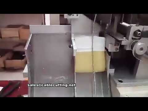 Mesin Potong & Tumpuk Label Merek Otomatis | Pemotong Panas & Dingin