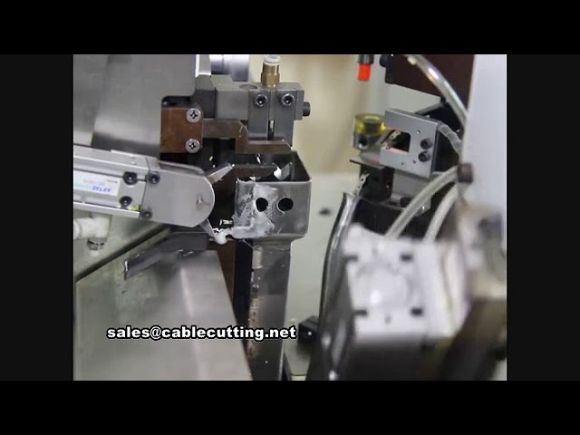 Automatic Cable Wire Stripping, Twisting, Crimping, and Tinning Machine