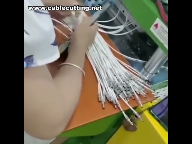 Mesin Injeksi Molding Kabel Presisi Tinggi untuk Kabel Data & Otomatisasi Pabrik