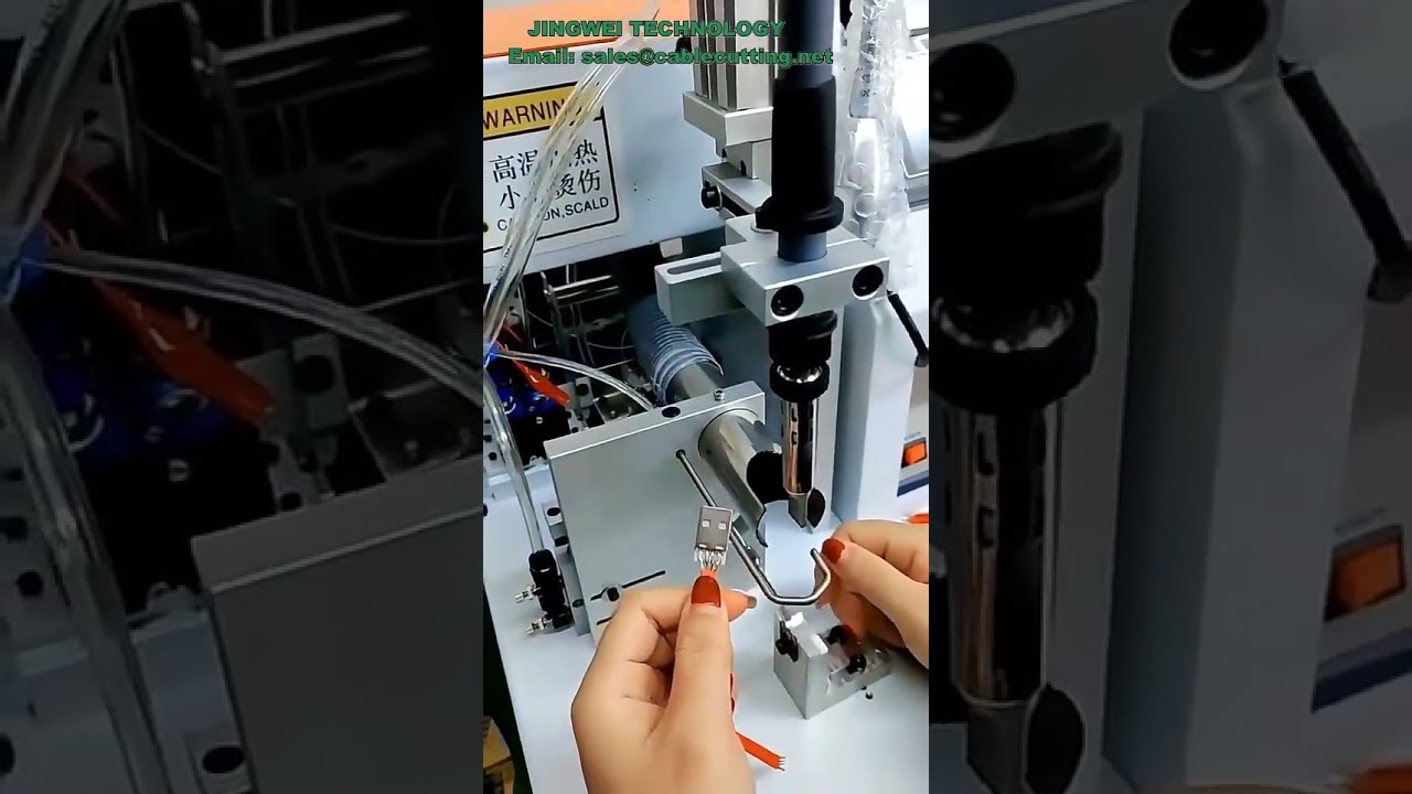 Mesin Solder Semi Otomatis untuk Pembuatan Kabel Data USB – Efisien dan Profesional