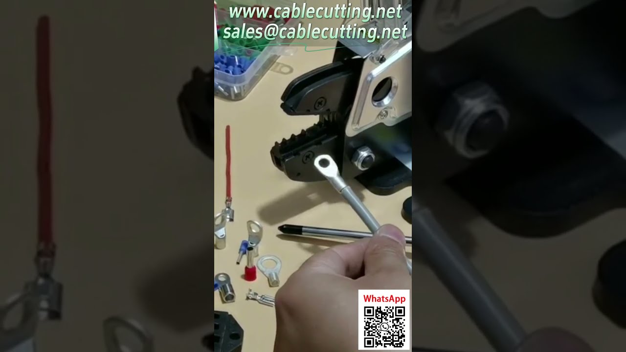 Mesin Crimping Pneumatik 5ND | Silinder Single-Action Kustom | Lebih Cepat & Hemat untuk Kabel 0.25-16 mm²