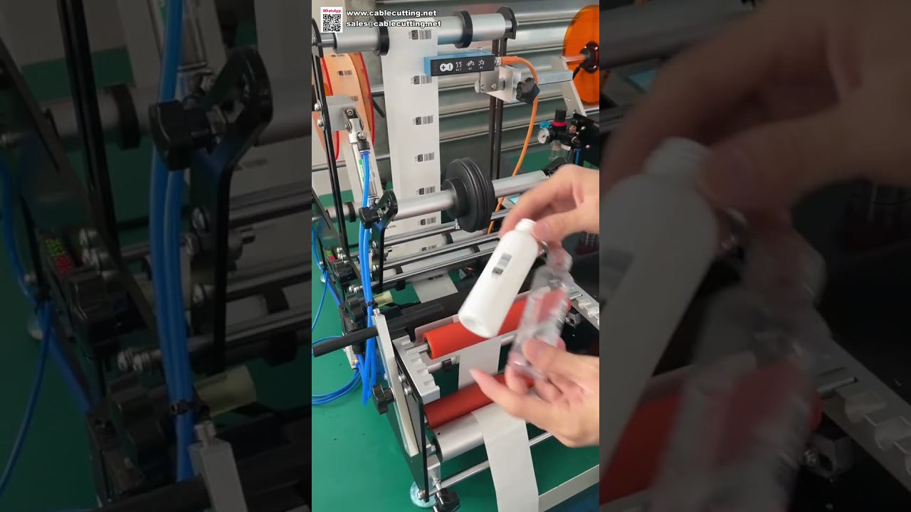 Mesin Labeling Botol Bulat Mode Ganda: Aplikator Stiker Serbaguna untuk Berbagai Produk