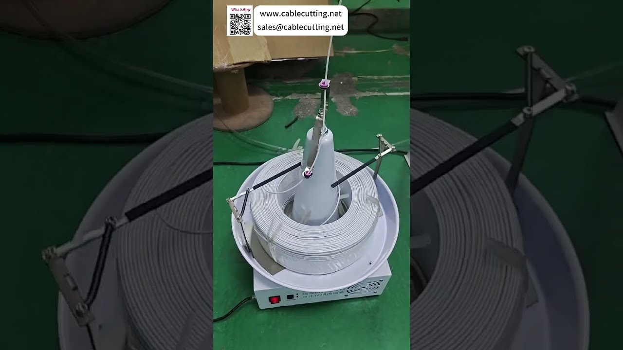 Gulungan Kabel Induksi dengan Batang Pemandu untuk Mengatasi Masalah Kusut dan Simpul Kabel Secara Profesional