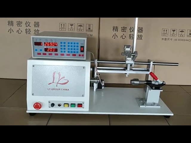 LY-830 Mesin Gulung Otomatis Komputer untuk Kawat 0.04-1.20mm (220V) - Presisi Tinggi