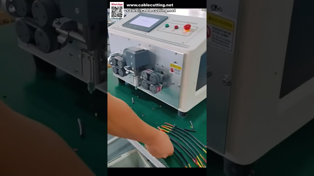Mesin Kupas Kabel Otomatis: Kupas Jaket Dalam & Luar untuk Wire Harness