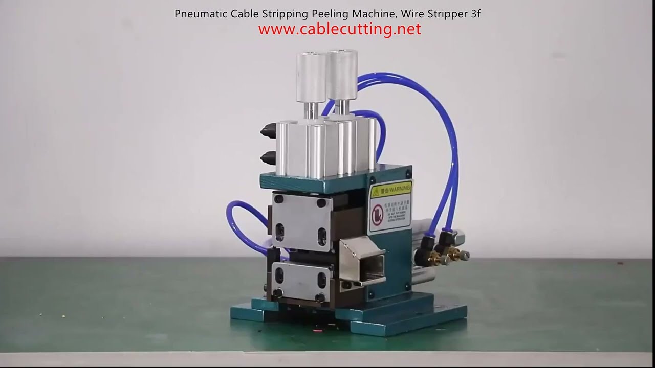 Mesin Kupas Kabel Pneumatik Otomatis | Wire Stripper 3F Terbaik untuk Industri
