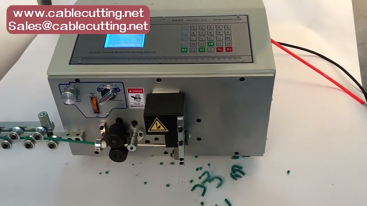 Mesin Kupas & Tekuk Kawat 4 Rol 650W | Pembengkok Sudut & Pipa PVC Hidrolik