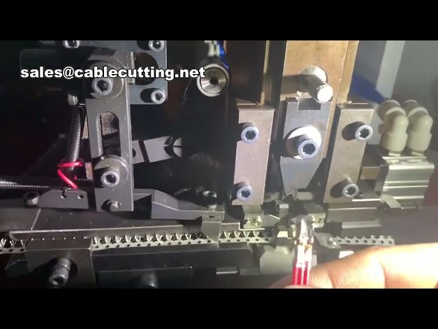 Mesin Pengupas Kabel Otomatis & Crimping Terminal Terbaik untuk Produksi Kabel