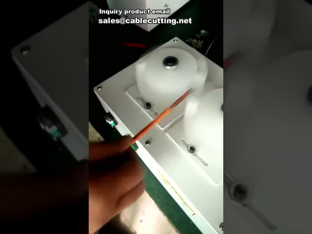 Alat Sikat Kawat Pelindung & Mesin Sisir Anyaman Kabel Data - Solusi Persiapan Kabel Efisien