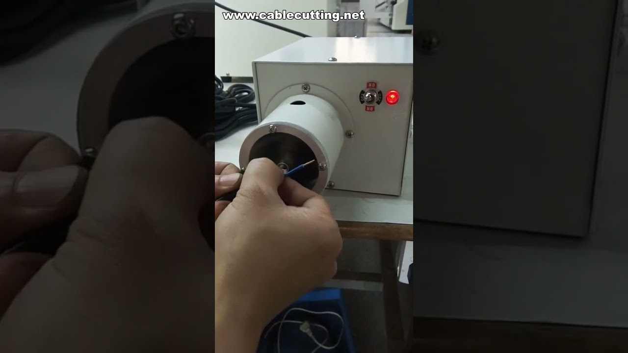 Mesin Kupas dan Pilin Kawat Otomatis dengan Pisau Putar - Solusi Presisi untuk Kabel