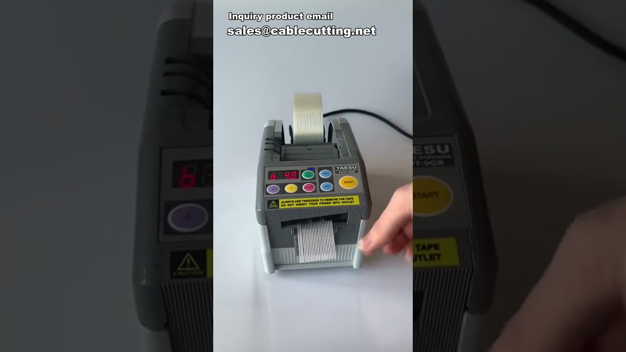Dispenser Selotip Dekoratif Otomatis | Alat Pembungkus Lakban Hias untuk Kemasan
