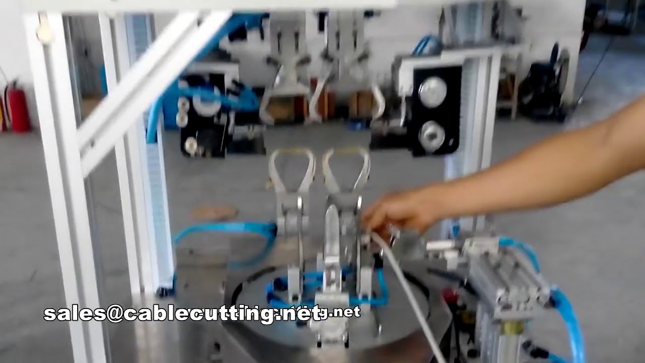 Mesin Gulung dan Bundel Kabel Toroid Otomatis untuk Industri
