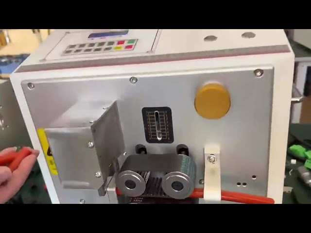Mesin Pemotong Pipa & Tabung Otomatis Penuh untuk Heat Shrink, Kawat Tembaga, PVC, Pipa Plastik