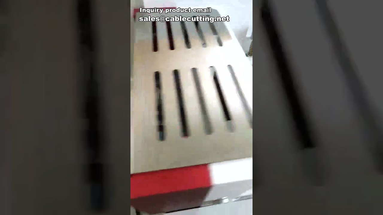 Mesin Pemotong Pipa PVC Otomatis – Potong Kabel & Heat Shrink Presisi Tinggi