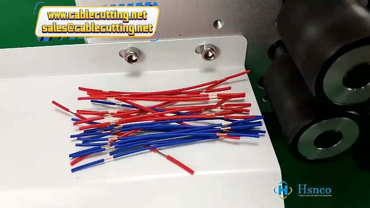 Mesin Potong & Kupas Kabel 2.5mm2 dengan Pisau Tungsten Carbide Presisi Tinggi