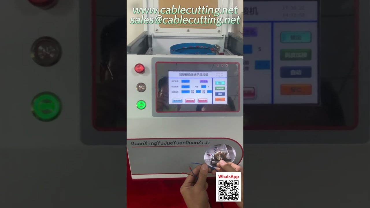 Mesin Crimping Ferrule Otomatis dengan Pengumpan Getar – Efisiensi Tinggi