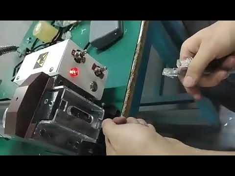 Mini Plug RJ45 Crimping Machine   CAT5CAT6, Metal 8 Pin Ethernet