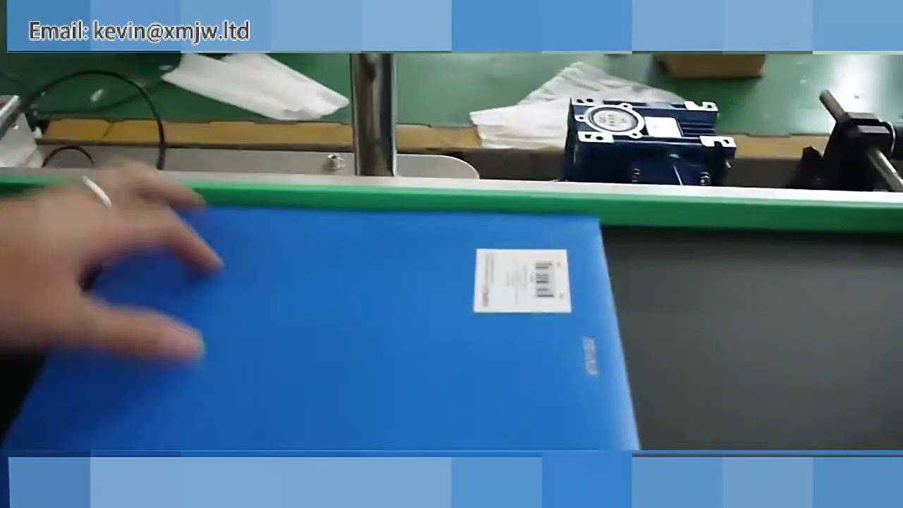 Mesin Labeling Otomatis Pita PE untuk Kardus, Buku Manual, dan Kartu – Efisien & Cepat