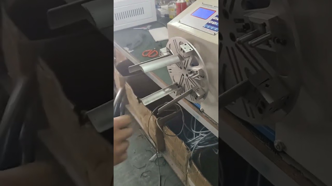 Mesin Gulung dan Ikat Kabel Otomatis untuk Pemrosesan Wiring Harness #mesin #otomotif #diy