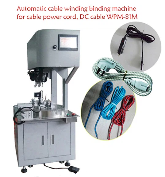 Mesin Penggulung Kabel Listrik/DC Otomatis WPM-81M